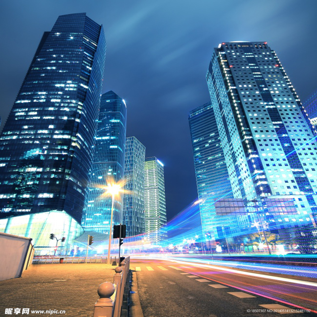 城市 建筑 夜景