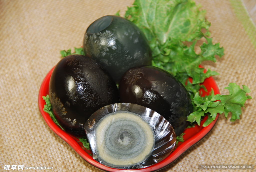 鴨蛋 松花蛋 籃子