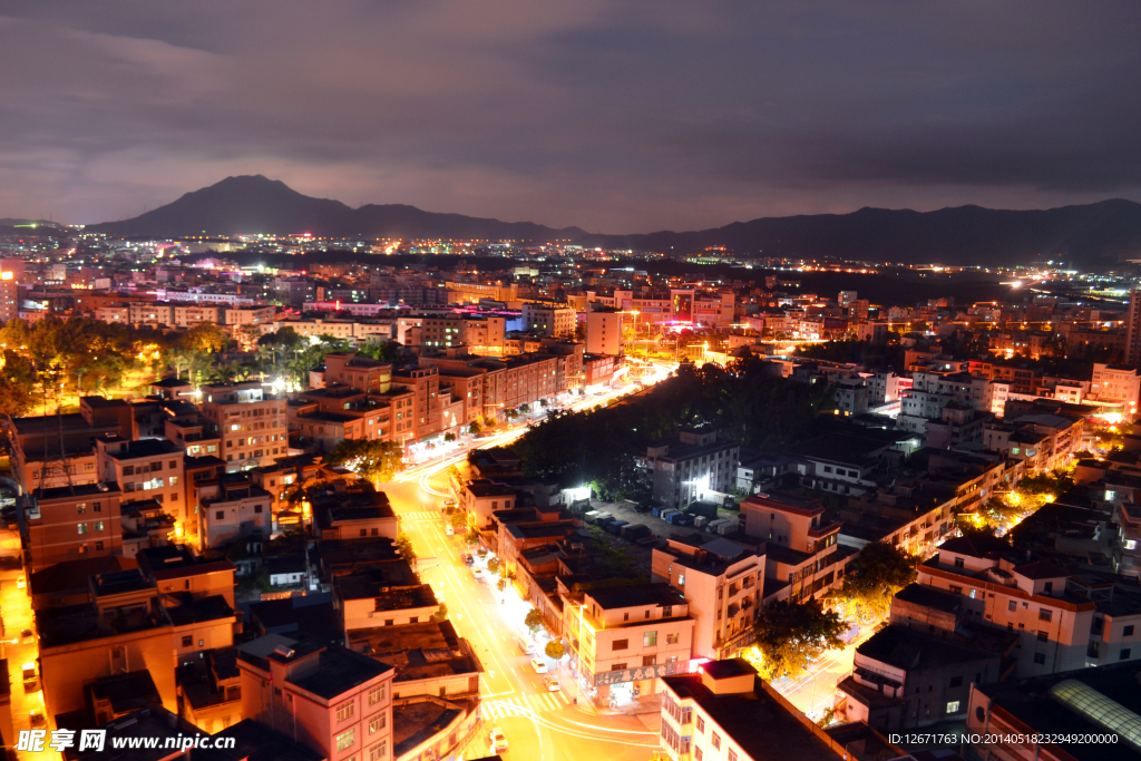 小鎮夜景