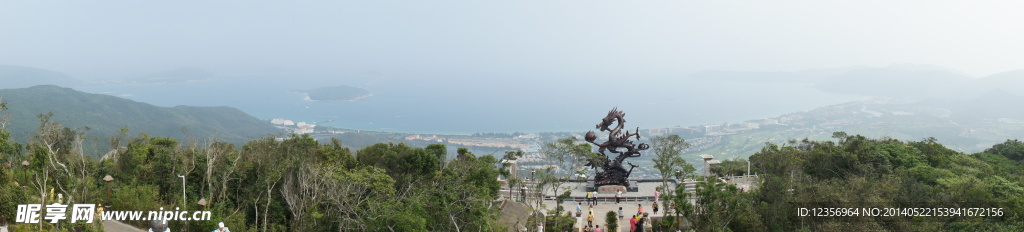 海濱全景