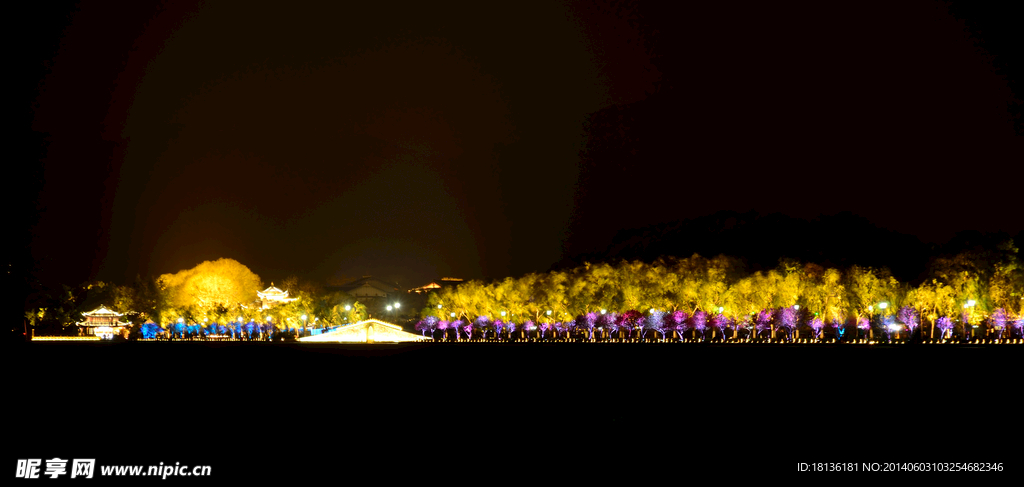 西湖夜景