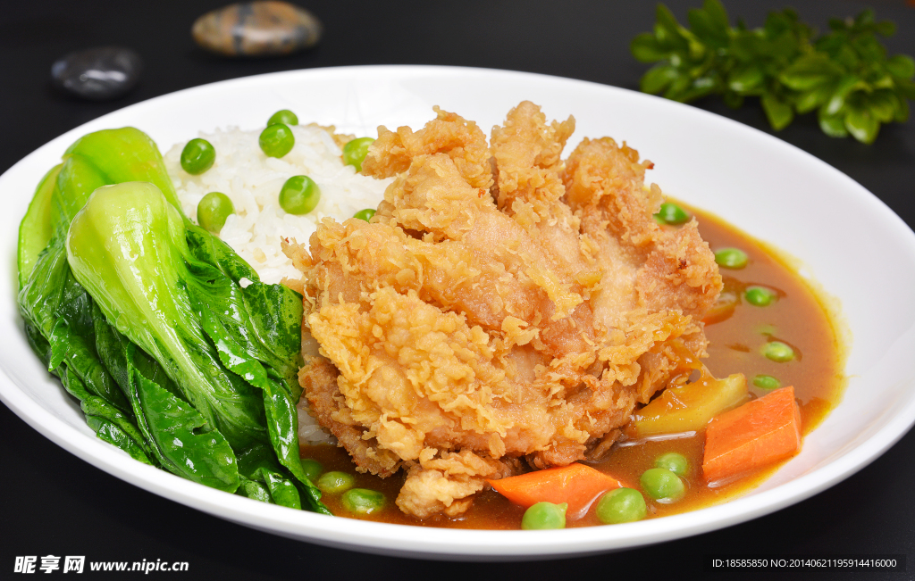 炸雞排套餐