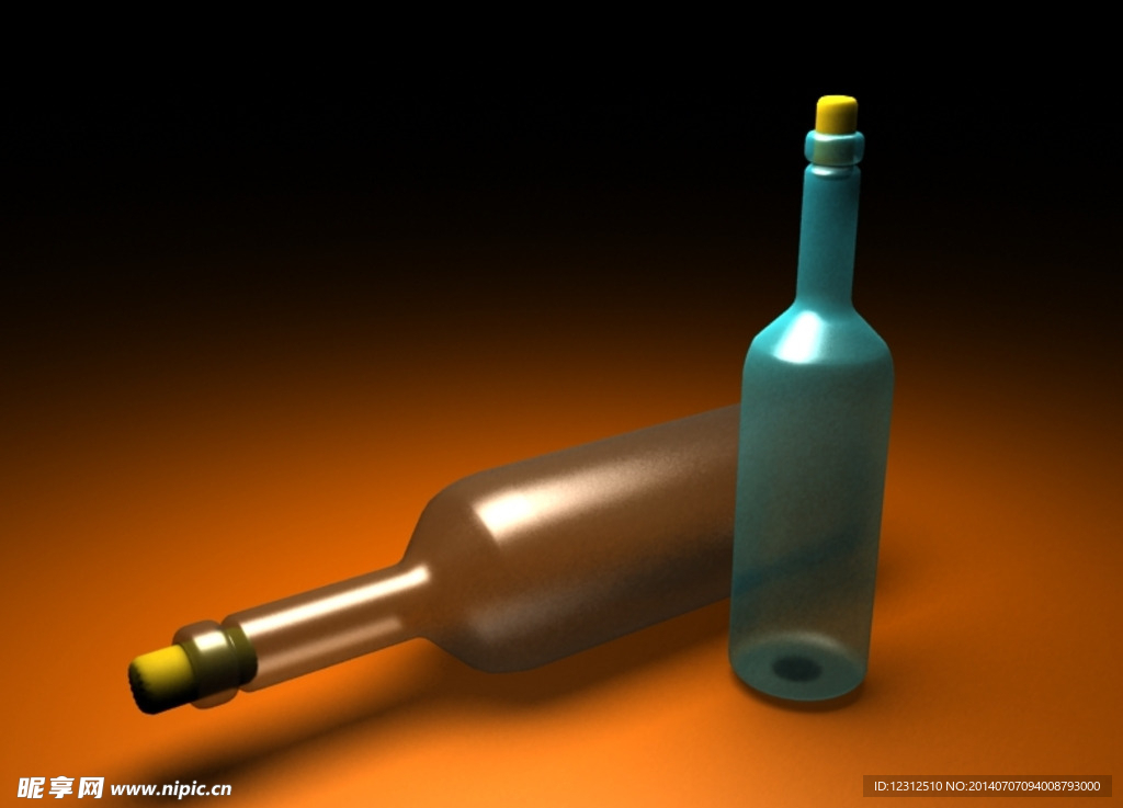 酒瓶3D源文件
