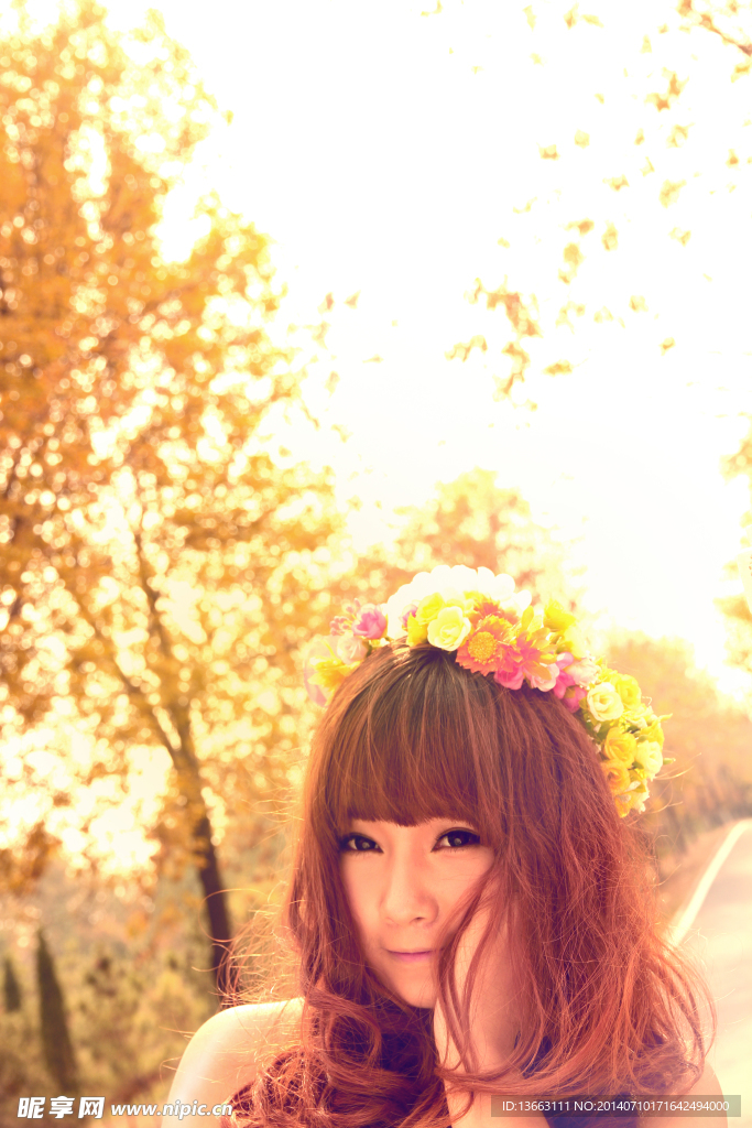 美女賣萌