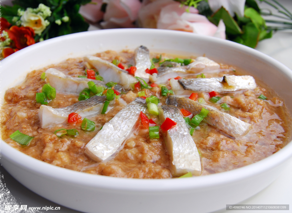 黃魚鲞蒸肉餅