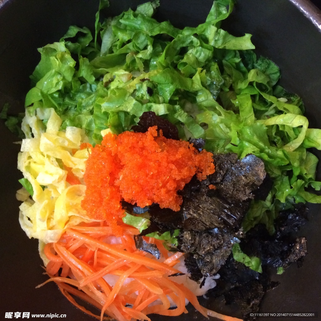 魚子拌飯