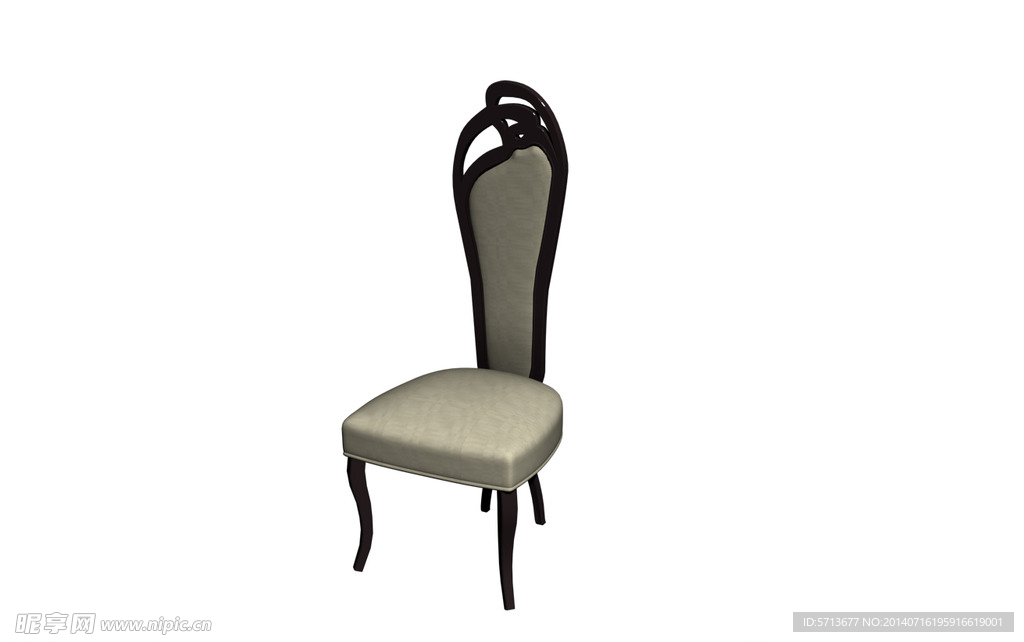 欧式椅子模型