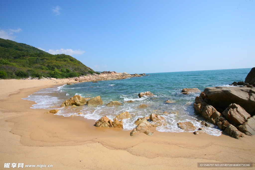 大海 藍(lán)天 白云