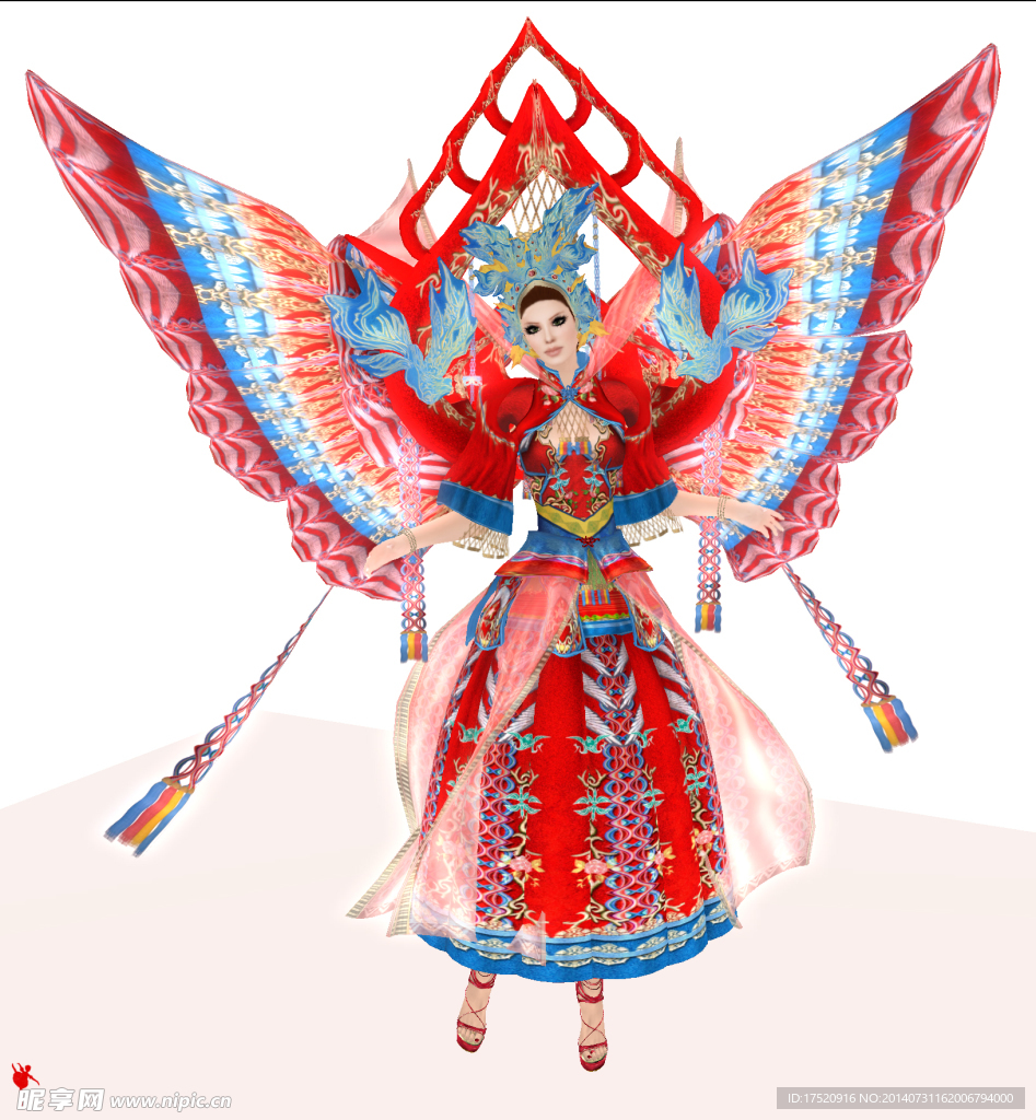 京劇花旦