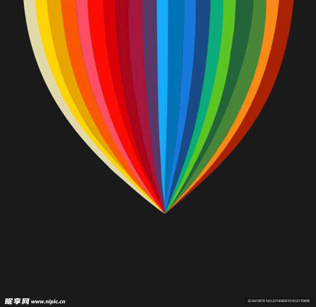 彩色 彩虹 缤纷 气球