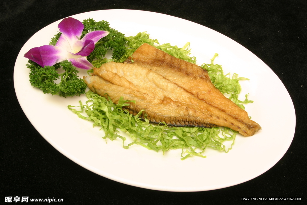 香煎黃花魚