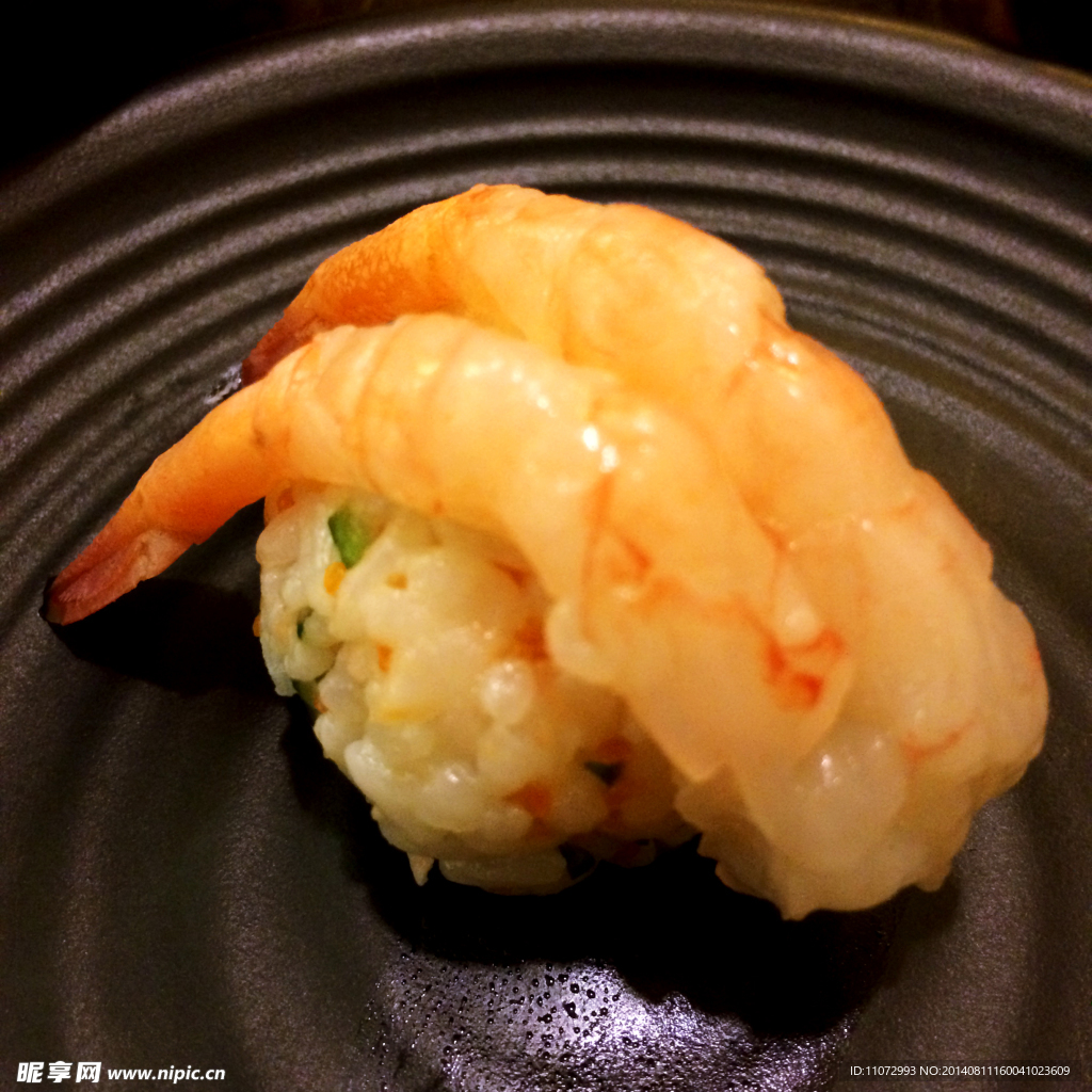 甜虾寿司球