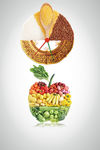 五谷杂粮 蔬果 分层图片