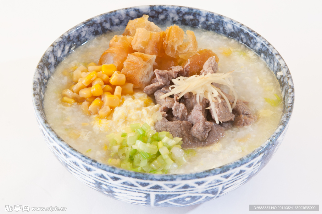滑蛋牛肉粥