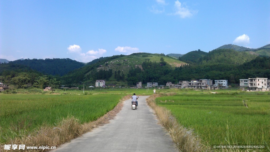 洽水鄉村風景
