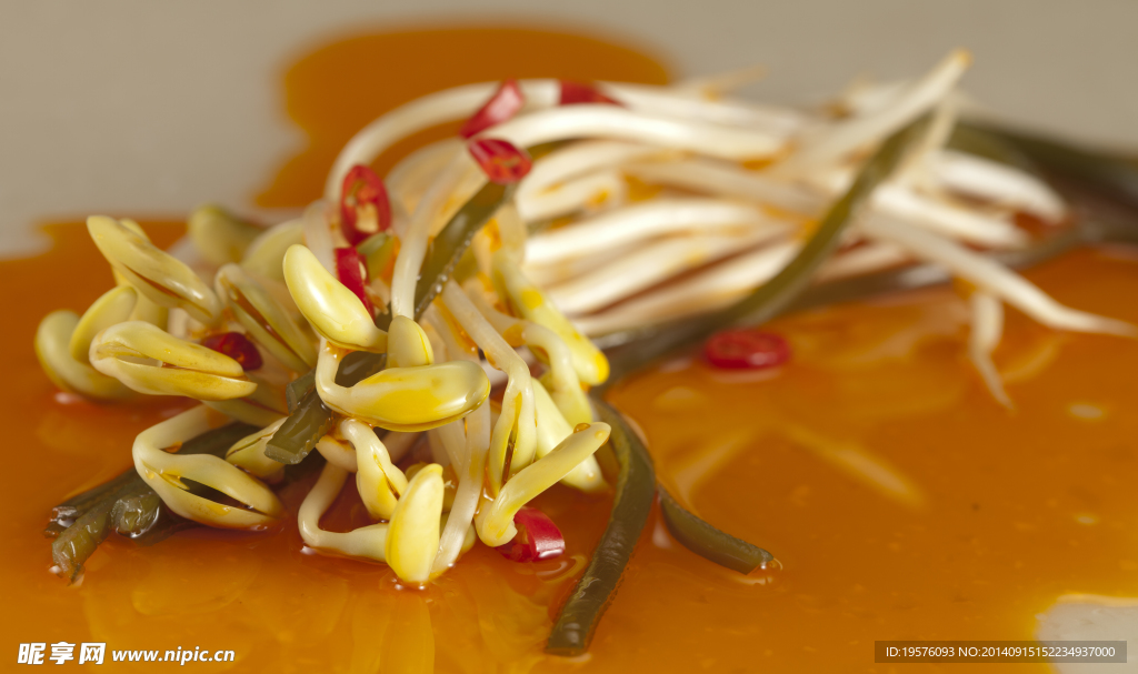 豆芽海帶絲