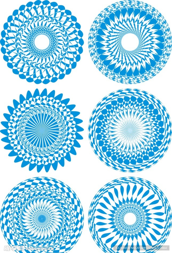 矢量防偽底紋
