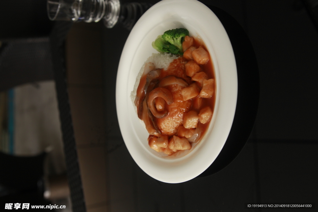 南美參雞粒撈飯