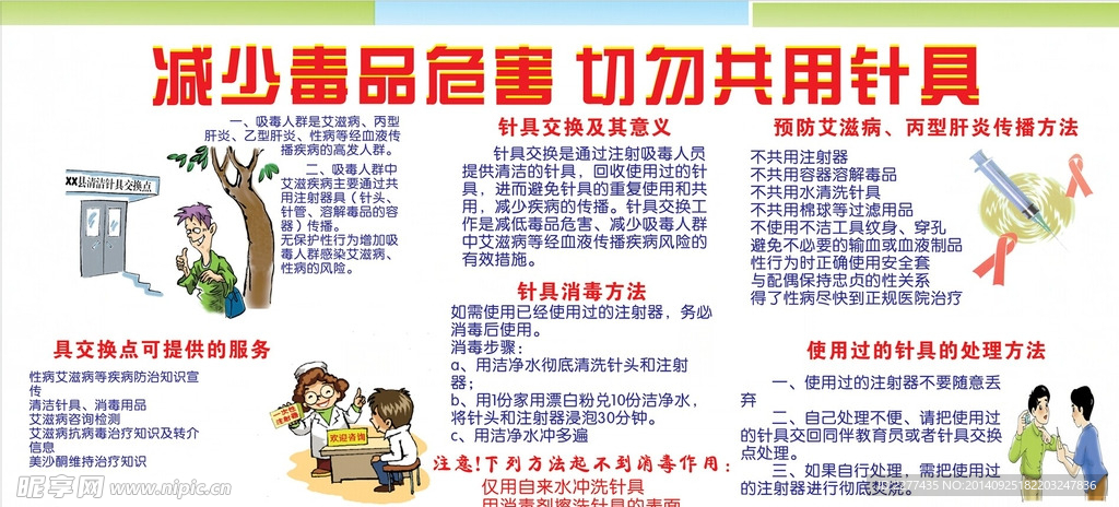 切勿共用針具