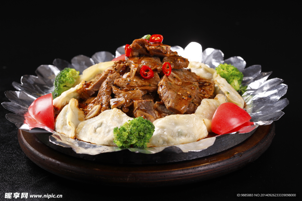 煎餃牛仔骨