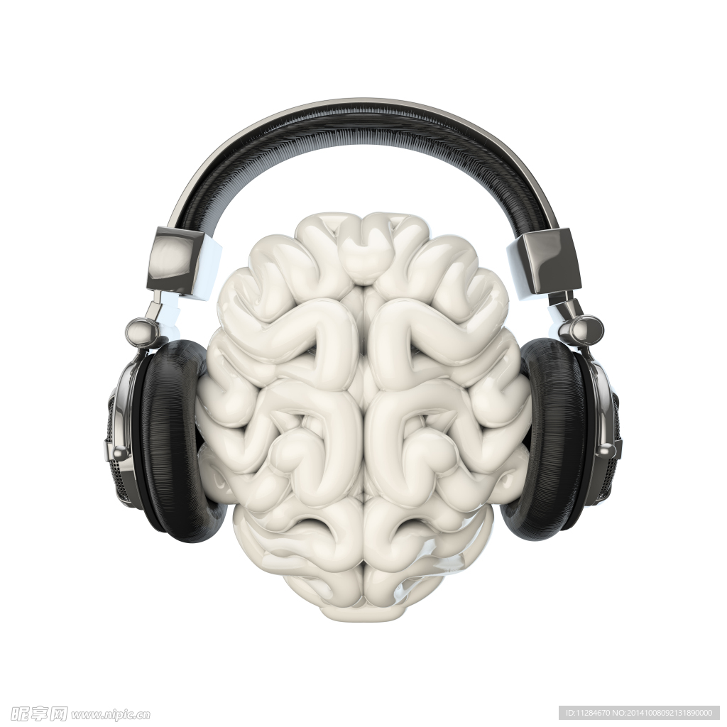 大脑听音乐
