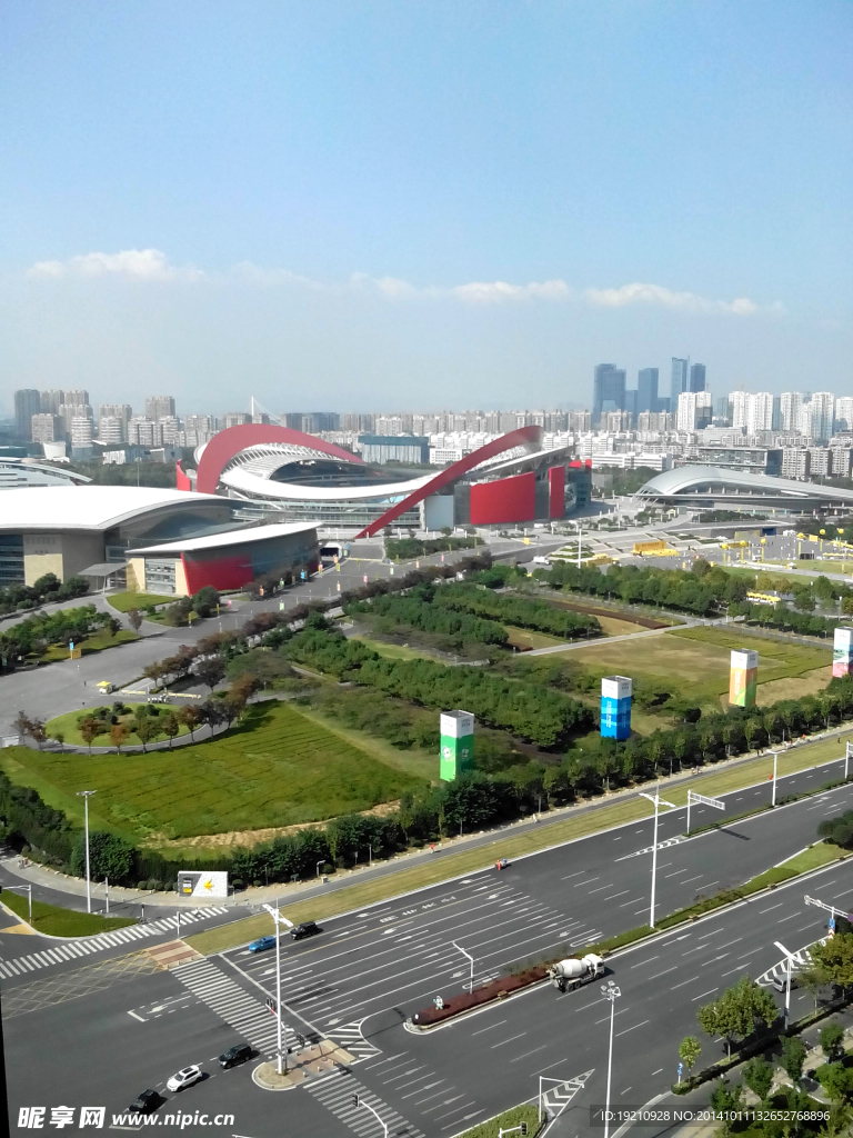 南京奧體鳥瞰