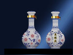 陶瓷酒瓶花瓶瓶子设计