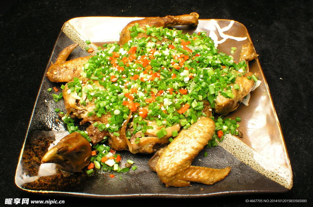蔥香霸皇雞