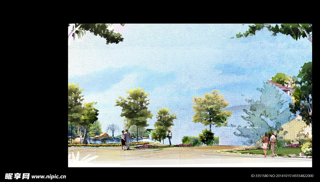 景觀效果圖
