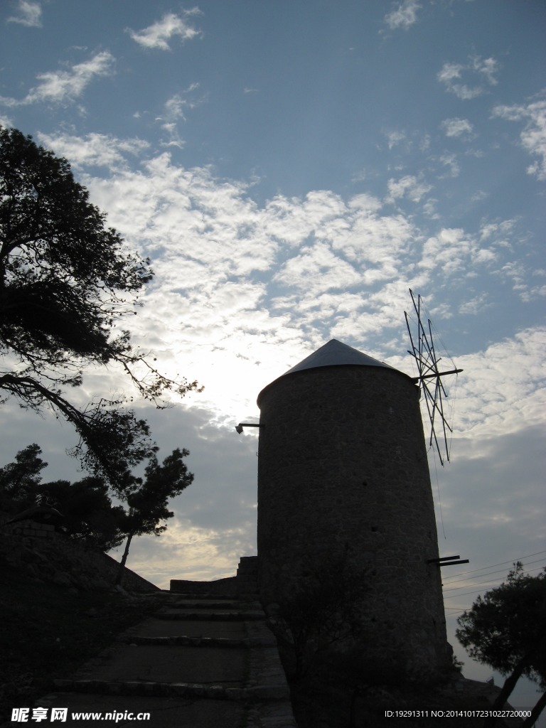 藍天建筑