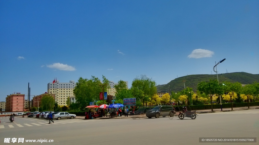 城市美麗景色
