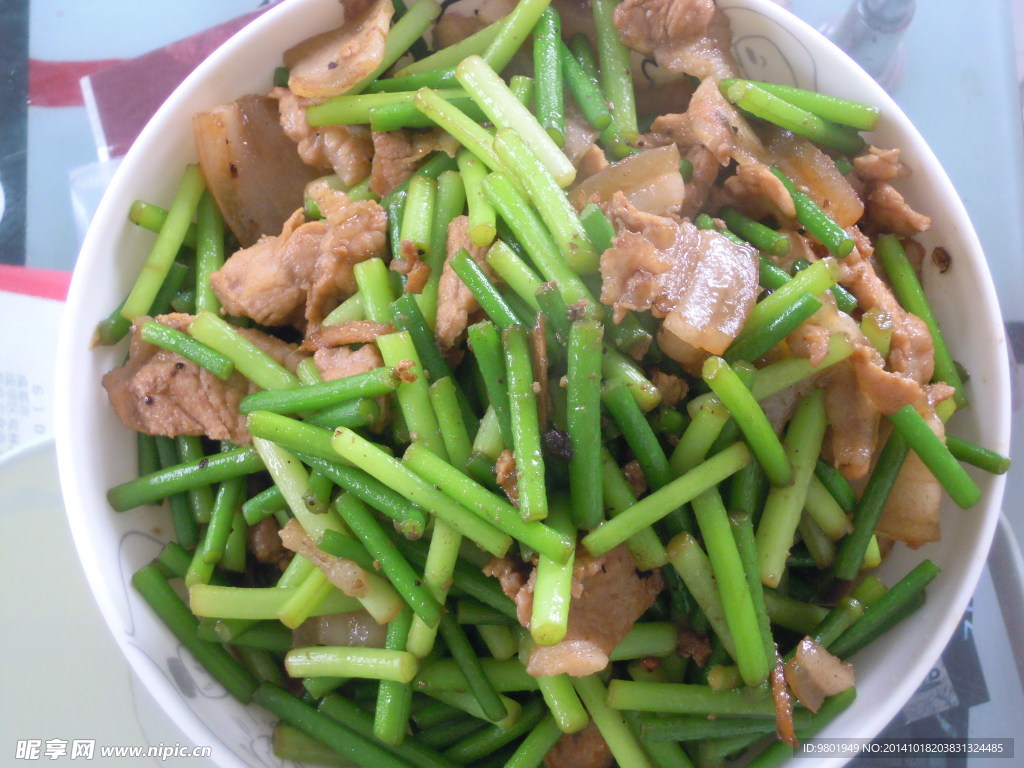 蒜薹炒肉