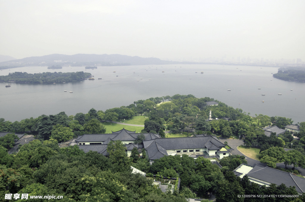 西湖鳥瞰