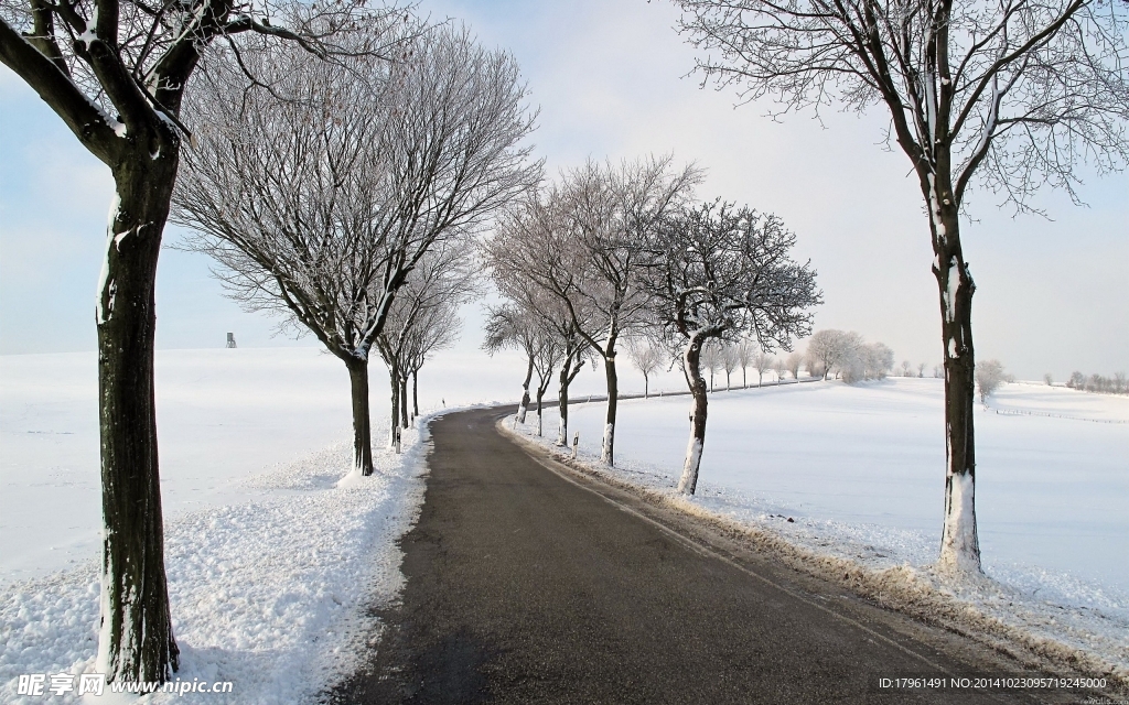 奥林匹克公园雪景