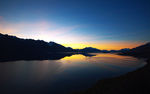 瓦卡蒂普湖的日落