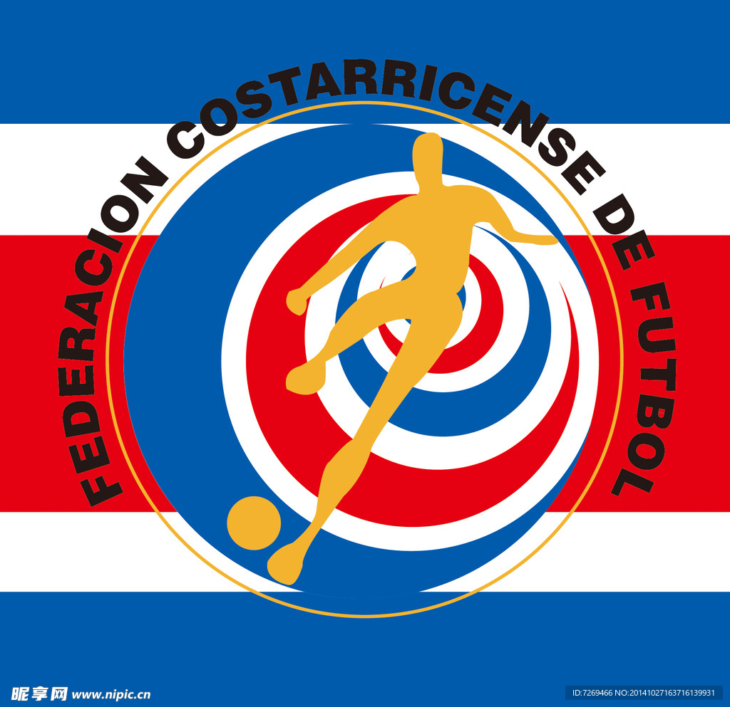 哥斯达黎加队标志