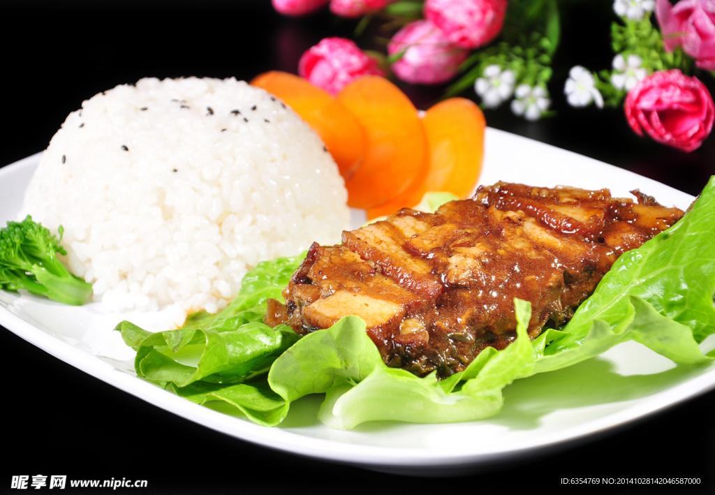 梅菜扣肉飯
