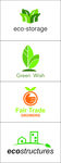 四款绿色logo