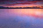 湖泊 夕阳