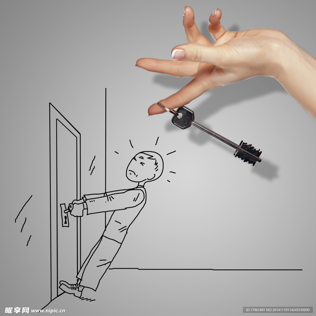創意手繪小人