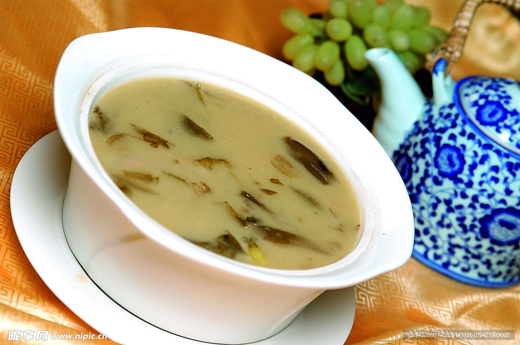 酸菜豆瓣湯