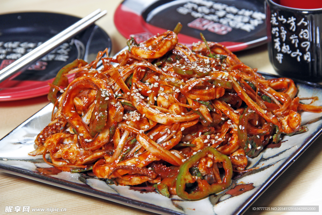 辣拌魷魚(yú)