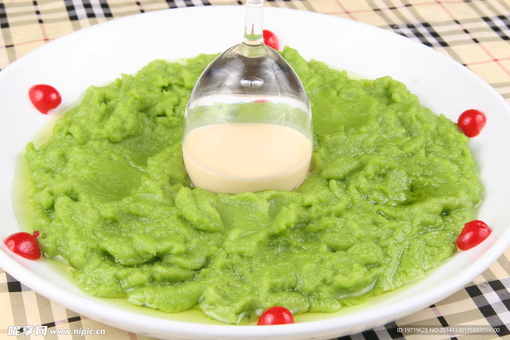 奶香青豆泥