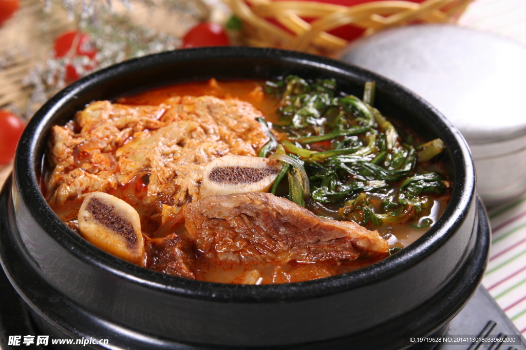 牛小排湯