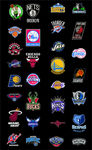 NBA LOGO墙