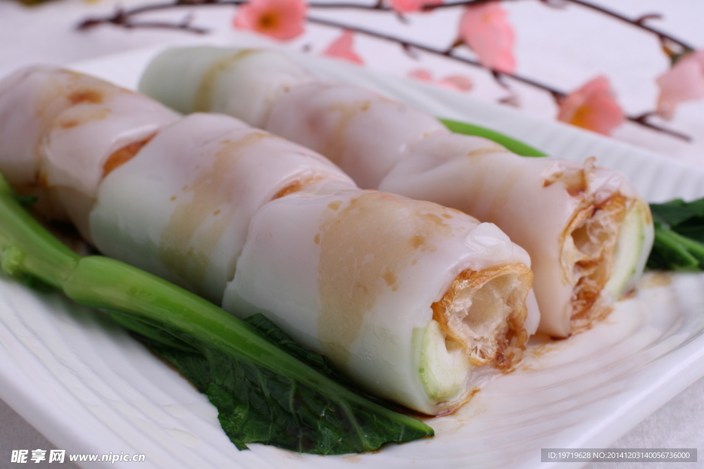 炸兩蒸腸粉