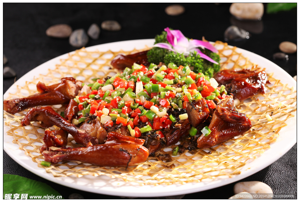 芽菜茶香雞
