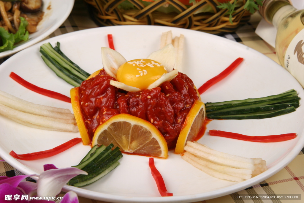 生拌牛肉