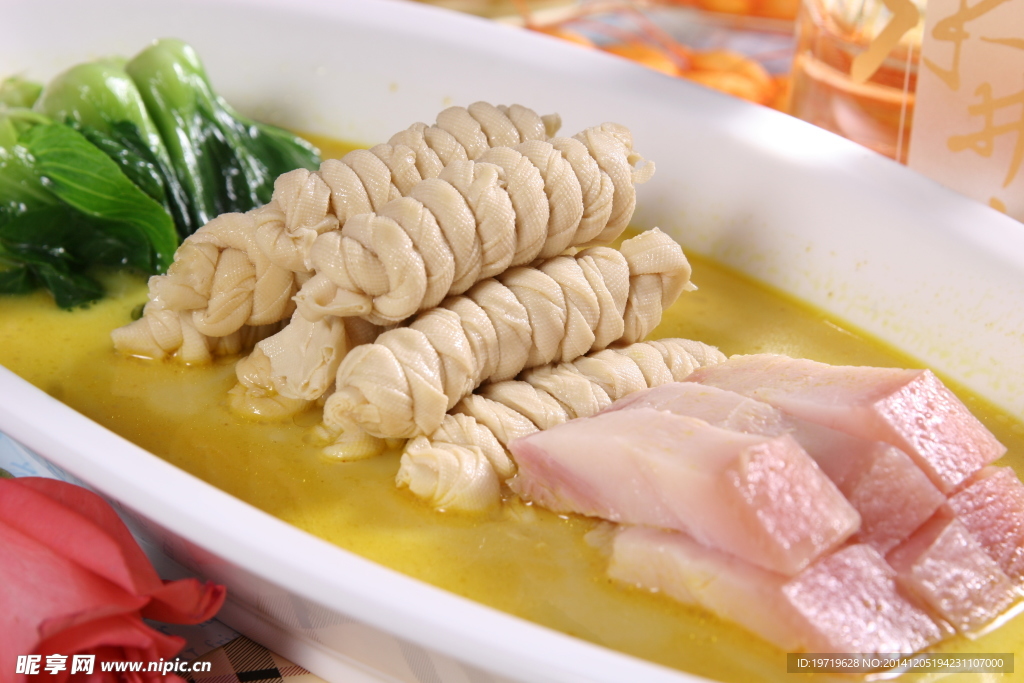 棠菜咸肉百葉結