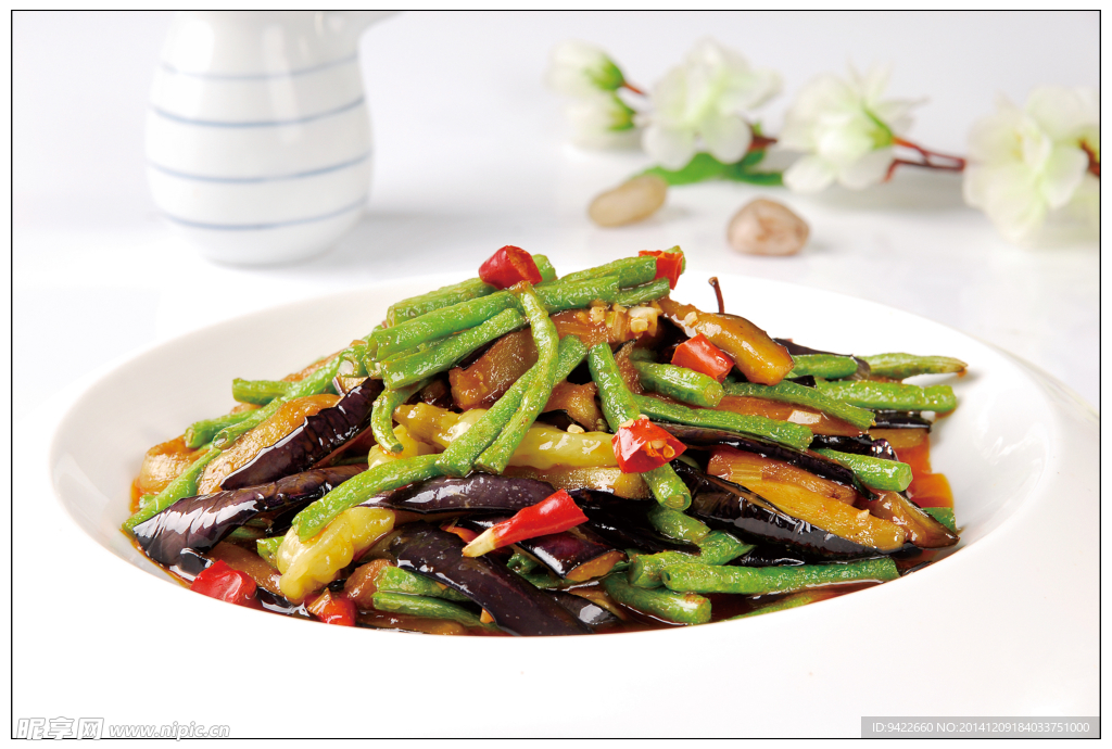 茄子燒豆角